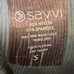 Savvi Ashtanga sage green textured leggings Size small Photo 10