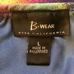 Byer California B•Wear  Tie Dye Floaty Halter Top L Photo 7