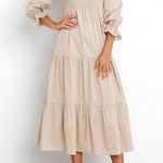 Women's Casual Long Sleeve Smocked Dress size X Photo 0