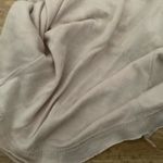 Forla Paris sleeveless mesh embroidered ruffled top blush and white size small Photo 6