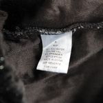 See and Be Seen Black Velvet Wide Leg Pants Glitter Stretch Trousers VTG Medium Photo 7