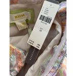 Anthropologie ‎ Maeve Strapless Bow Mini Dress Pastel Cutout Tree Floral NWT 10 Photo 7