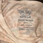 Boys Lie  / Light‎ Brown Lady Flower Fitted Tee size small Photo 3