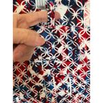 Christopher & Banks  skort size 6 RWB print Photo 7