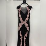 Betsy and Adam  Women's Long Dress with Lace Mother Of The Bride Wedding Size 2 Photo 5