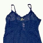 Victoria's Secret Victoria’s Secret Y2k lace navy blue lingerie slip / chemise Photo 1