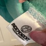 Weekend Living Almost Friday Teal Sweatshirt Size Large Green Photo 3