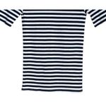 J.Crew NWT Nautical Striped Short Sleeve Long Casual Cotton Top XS Blue White Photo 2