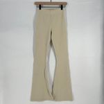 Aerie Offline By  Leggings Womens Small Beige Cotton Bootcut Leg Yoga Mid Rise Photo 0