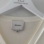 Reformation  Blair Knit Ivory Mini Dress Photo 7