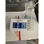 Chico's 3 Tunic Knit Womens XL Shirt Gray 3/4 Sleeves Asymmetric Marble Space Dye Photo 10