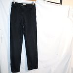 Wilfred Aritzia Free the Melina Black Hi-Rise slim fit twill Pants Photo 3