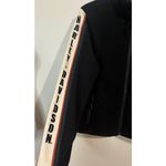 Harley Davidson Women's Y2K Fleece Jacket Size Medium Black Photo 1
