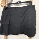 GGBlue Luxe Sport Black‎ Athletic Skort Size X Large Black Photo 1