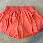 Coral Flowy Shorts Orange Photo 5
