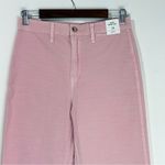 J.Crew Slim Wide Leg Jeans High-Waisted in Light Pink NWT Size 28 Photo 3
