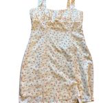 Princess Polly Freya Mini Dress Yellow Petite EUC Photo 7
