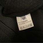 Ganni Fit and Flare Skater Textured Mini Dress Black Photo 4