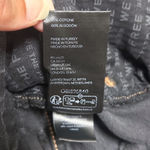 We The Free Washed Out Black High Rise Button Fly Cut Off Jean Bermuda Shorts 30 Photo 8