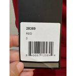 La Femme  Notched Off‎ Shoulder Ruched Fitted Dress In Red Size 0 Style 28389 Photo 5