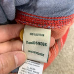 L.L. Bean Women’s Heavy Flannel Shacket Plaid Button Front Shirt Longsleeve L Orange Size L Photo 12