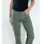Kuhl Olive Green Roll Up Active Performance Straight Leg Pants Size 2 Photo 0