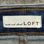 Ann Taylor Loft Modern Skinny Jeans Womens 30 Blue Distressed Stretch Casual Comfort Photo 9