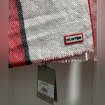 Hunter  Heavyweight Red Plaid Scarf. NWT Photo 2