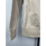 Nike Yoga Oatmeal Hyper Flow Asymmetrical Full Zip Training Hoodie Size XS Photo 9