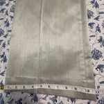 Saks 5th Avenue Saks Fifth Avenue Size 6 Wool and Silk Blend Wide-Leg Pants in Light Sage Green Photo 7