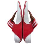 FitFlop Walkstar Toe Post Sandals Red White Striped Flip Flop Comfort Size 9 Photo 6