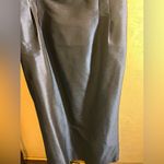 Lulu Kate Blue Raw Silk Strapless dress prom black tie cocktail Size 16 Photo 5