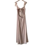 BHLDN Blush Diana Flutter Sleeve Bridesmaid Dress Photo 3