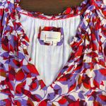 Anthropologie Robin Tiered Mini V-Neck Ruffle Dress ~ Size Medium 💚🍄 Photo 5