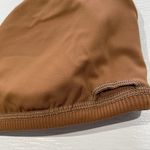 Aerie New Offline Ribbed Plunge Double Strap Mesh Back Sports Bra Brown Size Small Photo 12