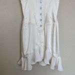 House Of CB  'Tianna' Ivory white Ruffle Corset Dress  size L Photo 9