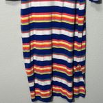 Ralph Lauren  Womens Blue Striped 3/4 Sleeve Tea-Length Shift Dress Plus XXL Photo 11
