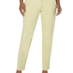 Liverpool Kelsey Trouser Knit Stretch Ankle Slim Pant Banana Yellow NWT 0 25 Photo 0