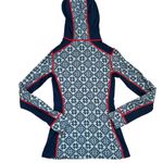 Kari Traa Fairisle quarter zip wool base layer Blue Photo 12