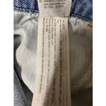 Hollister  Low Rise Boyfriend Denim‎ Shorts Sz 7/28 Blue Dstressed Raw Hem Jean Photo 3