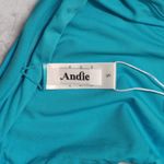 ANDIE  The Riviera High Waisted Bottom Blue Swimwear Belted Size S New Photo 4