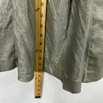 Kay Unger Strapless Metallic Dress 6 Sage Green Embellished Formal Cocktail Glam Photo 4