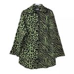 ZARA  Animal Print Oversized Cardigan/
Jacket(Size Small) Photo 4