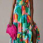 Hutch Anthropologie  Ruffled Halter Dress Photo 0