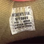 Sperry Top Sider Black Leather Boat Shoes Women’s Size 8.5 Animal Print Casual Photo 4