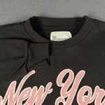 No Boundaries New Boundaries S 4-6 Black New York 97 Sweatshirt Pullover Long Sleeve Crew Neck Photo 3