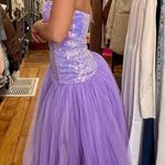 Cinderella Divine Metallic Sequin And Mesh Formal Dress  Photo 1