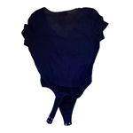 DKNY Vintage Women's Black 100% Cotton 90s Y2K One Piece Bodysuit Size S Photo 6