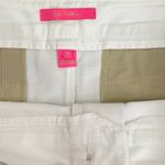 Lilly Pulitzer Shara Mid Ride Stretch Resort White Casual Shorts Size Women's 16 Photo 3