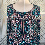 Ella Moss  Flora Vista Romper Black Ikat Floral‎ Photo 2